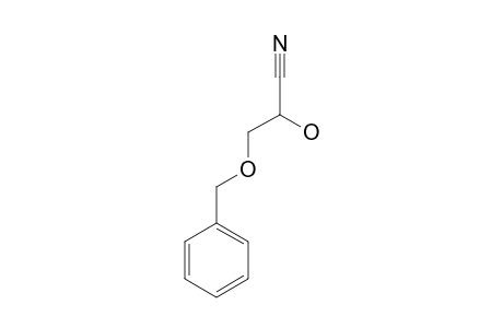 2-HYDROXY-3-(PHENYLMETHOXY)-PROPANENITRILE