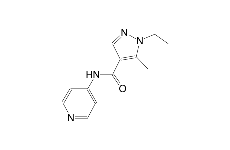 1-ethyl-5-methyl-N-(4-pyridinyl)-1H-pyrazole-4-carboxamide