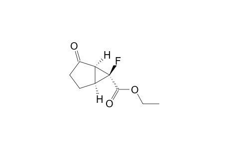 (1S,5S,6S)-6-fluoro-4-keto-bicyclo[3.1.0]hexane-6-carboxylic acid ethyl ester