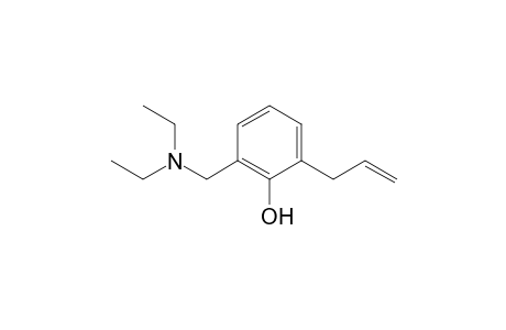 2-(diethylaminomethyl)-6-prop-2-enyl-phenol
