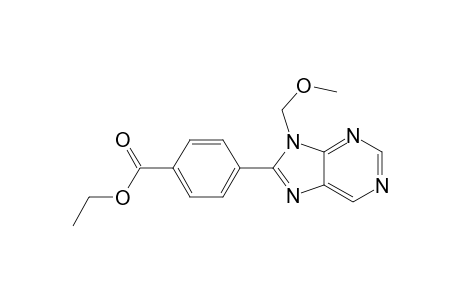 Ethyl 4-[9-(Methoxymethyl)-9H-purin-8-yl]benzoate