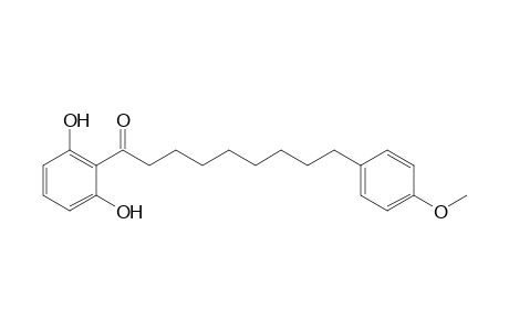 1-(2,6-Dihydroxyphenyl)-9-(4-methoxyphenyl)nonan-1-one