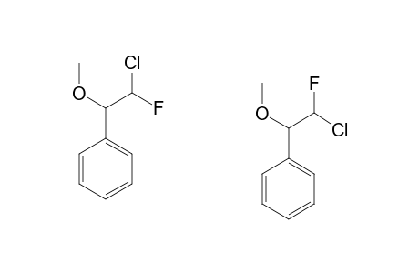 1-CHLORO-1-FLUORO-2-METHOXY-2-PHENYLETHANE