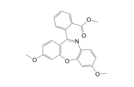o-(3,7-dimethoxydibenz[b,f][1,4]oxazepin-11-yl)benzoic acid, methyl ester