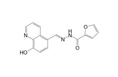 2-Furancarboxylic acid, N'-[(8-hydroxy-5-quinolinyl)methylidene]hydrazide