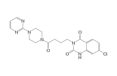 7-chloro-3-{4-oxo-4-[4-(2-pyrimidinyl)-1-piperazinyl]butyl}-2,4(1H,3H)-quinazolinedione