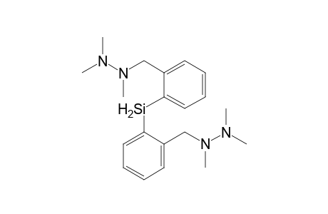 Bis[2-(trimethylhydrazinomethyl)phenyl]silane