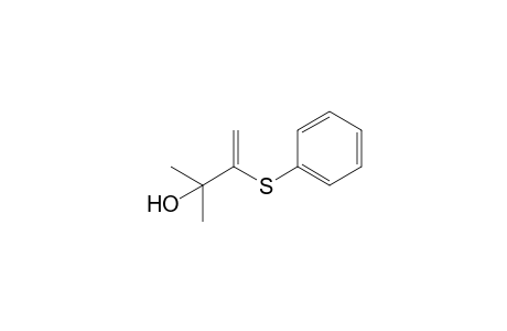 2-Methyl-3-(phenylsulfanyl)-3-buten-2-ol