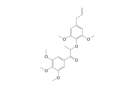 (3,4,5-Trimethoxy-7-oxo-1'-allyl-2',6'-dimethoxy)-8.0.4'-Neolignan