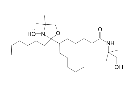 N-[2'-Hydroxy-1',1'-dimethylethyl]-6-(3"-oxyl-4",4"-dimethyl-2"-hexyl-1",3"-oxazolidin-2"-yl)-undecanamide