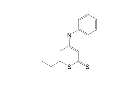 4-(phenylamino)-6-propan-2-yl-5,6-dihydrothiopyran-2-thione
