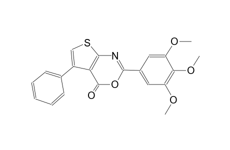 4H-thieno[2,3-d][1,3]oxazin-4-one, 5-phenyl-2-(3,4,5-trimethoxyphenyl)-