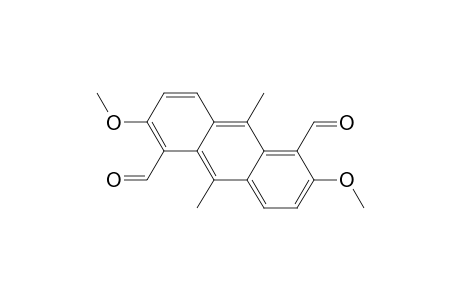 1,5-Anthracenedicarboxaldehyde, 2,6-dimethoxy-9,10-dimethyl-