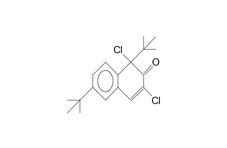 1,6-Di-T-bitul-1,3-dichloro-1,2-dihydro-naphthalen-2-one
