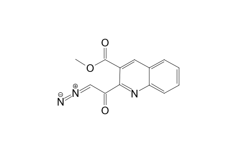 3-carbethoxy-2-diazoatylquinoline
