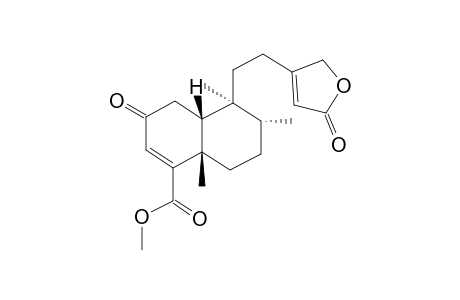 2-Oxomarrubiagenin methyl ester