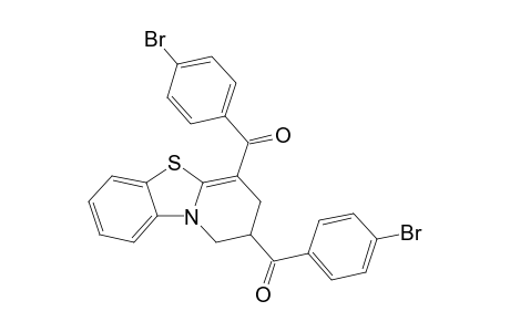 (4-bromophenyl)-[4-(4-bromophenyl)carbonyl-2,3-dihydro-1H-pyrido[2,1-b][1,3]benzothiazol-2-yl]methanone
