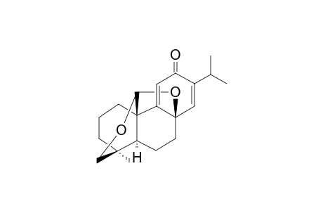 (-)-(4-S,5-S,8-R,10-R,20-S)-8,18-DIHYDROXY_12-OXO-ABIETA-9-(11),13-DIEN-20-ALDEHYDE_8,18,20-ACETAL