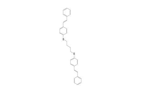 1-[(E)-styryl]-4-[4-[4-[(E)-styryl]phenyl]sulfanylbutylsulfanyl]benzene