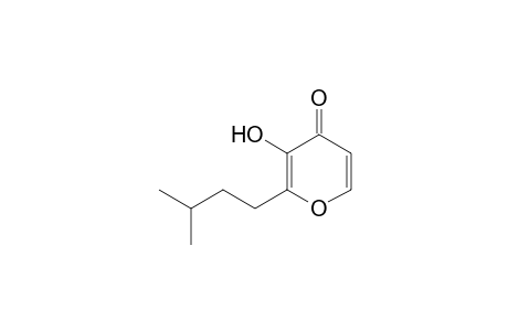 3-Hydroxy-2-(3'-methylbutyl)-4-pyrone