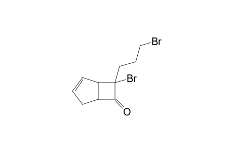 7-exo-Bromo-7-endo-(3'-bromopropyl)bicyclo[3.2.0]hept-2-en-6-one
