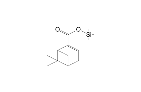 Myrtenoic acid, trimethylsilyl ester