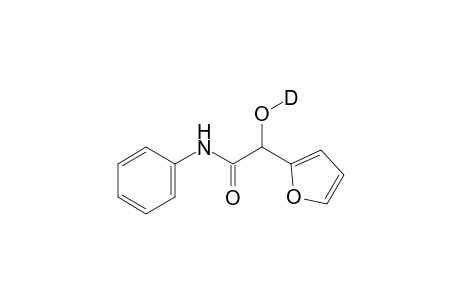 2-(Furan-2-yl)-2-(hydroxy-d)-N-phenylacetamide