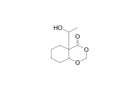 4a-(1-Hydroxyethyl)hexahydro-4H-1,3-benzodioxin-4-one