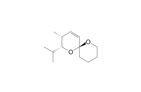1,7-Dioxaspiro[5.5]undec-4-ene, 3-methyl-2-(1-methylethyl)-, (2.alpha.,3.alpha.,6.beta.)-(.+-.)-