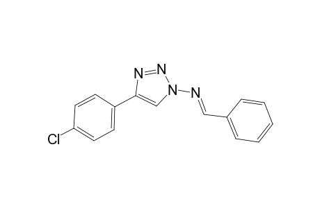 1H-1,2,3-Triazol-1-amine, 4-(4-chlorophenyl)-N-(phenylmethylene)-