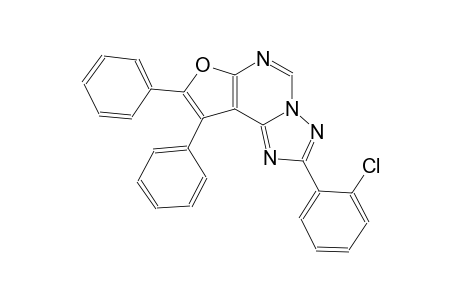 2-(2-chlorophenyl)-8,9-diphenylfuro[3,2-e][1,2,4]triazolo[1,5-c]pyrimidine