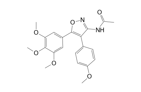 N-[4-(4-Methoxyphenyl)-5-(3,4,5-trimethoxyphenyl)-3- isoxazolyl]acetamide
