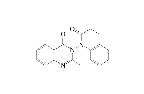 N-(2-methyl-4-oxo-3(4H)-quinazolinyl)propionanilide