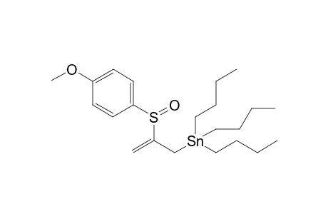 2-[(4-Methoxyphenylsulfinyl)prop-2-en-1-yl](tributyl)stannane