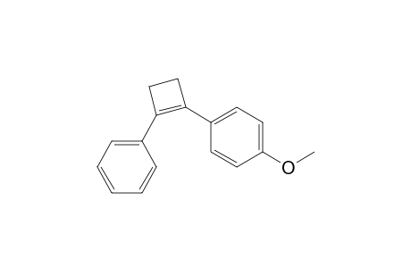 1-Methoxy-4-(2-phenyl-1-cyclobuten-1-yl)benzene