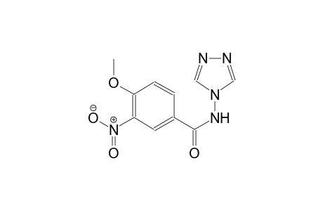 4-methoxy-3-nitro-N-(4H-1,2,4-triazol-4-yl)benzamide