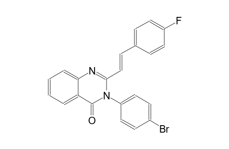 3-(4-bromophenyl)-2-[(E)-2-(4-fluorophenyl)ethenyl]-4(3H)-quinazolinone