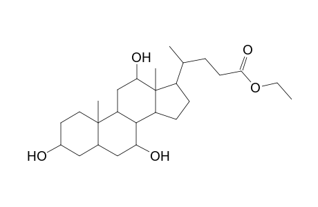 Ethyl 3,7,12-trihydroxycholan-24-oate