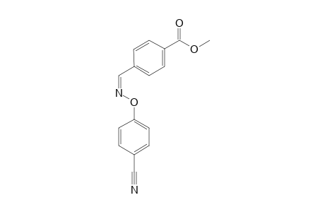 N-(p-Cyanophenoxy)-[(4'-<methoxycarbonyl>phenyl)metyl]-imine