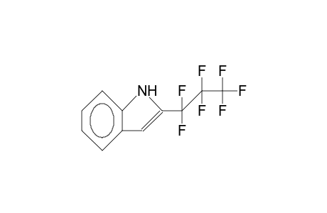 2-Heptafluoropropyl-indole