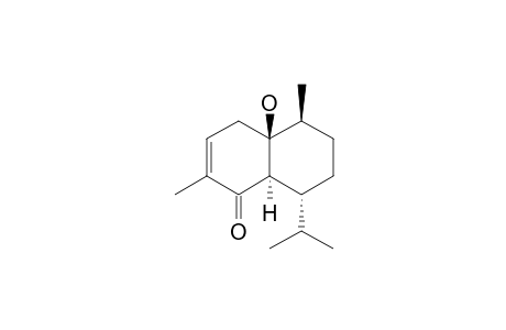 (-)-(1R,6S,7S,10R)-1-Hydroxycadinan-3-en-5-one