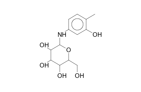 N-(3-hydroxy-4-methylphenyl)-1-deoxy-1-amino-beta-D-mannopyranose