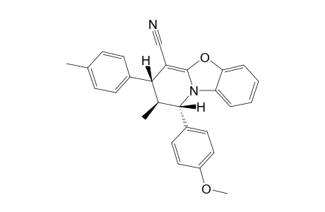 (1S,2S,3R)-1-(4-methoxyphenyl)-2-methyl-3-(4-methylphenyl)-2,3-dihydro-1H-pyrido[2,1-b][1,3]benzoxazole-4-carbonitrile