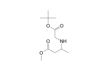 Methyl 3-[(t-butoxycarbonyl)methylamino]butanoate
