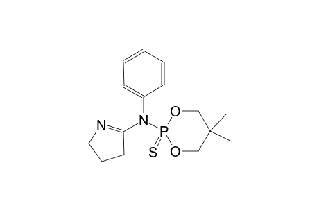 N-(5,5-Dimethyl-2-sulfido-1,3,2-dioxaphosphinan-2-yl)-N-phenyl-3,4-dihydro-2H-pyrrol-5-amine