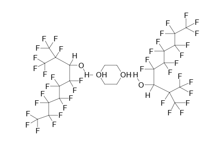 3-HYDROPERFLUORO-2-METHYL-3-NONANOL-1,4-DIOXANE 2:1 COMPLEX