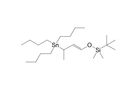 1-[(t-Butyldimethylsilyl)oxy]-3-(tributylstannyl)-but-1-ene