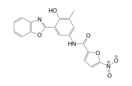 2-furancarboxamide, N-[3-(2-benzoxazolyl)-4-hydroxy-5-methylphenyl]-5-nitro-