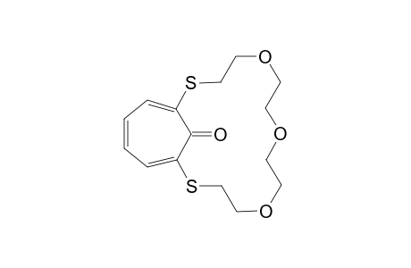 2,14-Dithia-5,8,11-trioxabicyclo[13.4.1]eicosane-20-one