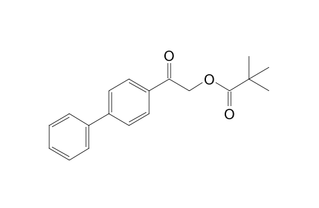 pivalic acid, ester with 2-hydroxy-4'-phenylacetophenone